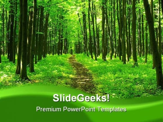 green_forest_path_nature_powerpoint_templates_and_powerpoint_backgrounds_0311_title