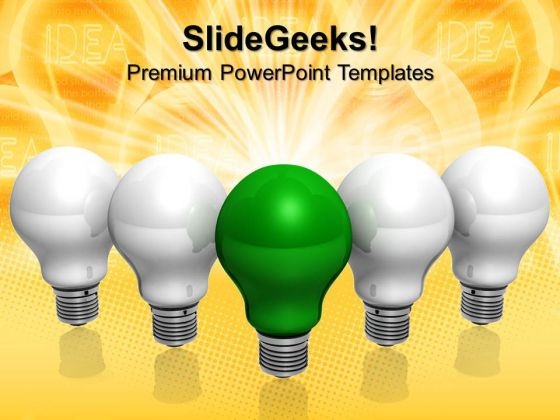 Green Idea Technology PowerPoint Templates And PowerPoint Themes 0712 Green Idea Technology PowerPoint Templates And PowerPoint Themes 0712