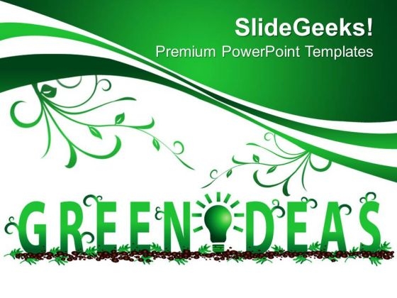 Green Ideas Nature PowerPoint Templates And PowerPoint Themes 0512 Green Ideas Nature PowerPoint Templates And PowerPoint Themes 0512