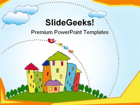 Green Planet Building Real Estate PowerPoint Themes And PowerPoint Slides 0511 Green Planet Building Real Estate PowerPoint Themes And PowerPoint Slides 0511