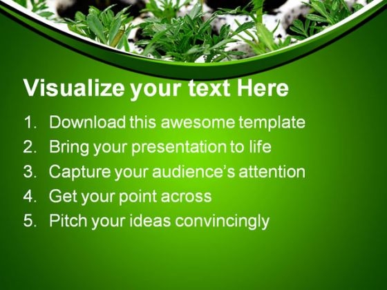 Green Plants Nature PowerPoint Themes And PowerPoint Slides 0411 researched engaging