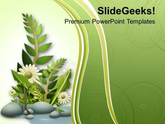 Green Tree With Abstract Background PowerPoint Templates Ppt Backgrounds For Slides 0713 Green Tree With Abstract Background PowerPoint Templates Ppt Backgrounds For Slides 0713