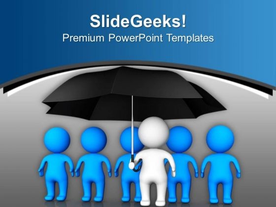 Group Of People Under Umbrella PowerPoint Templates Ppt Backgrounds For Slides 0713 Group Of People Under Umbrella PowerPoint Templates Ppt Backgrounds For Slides 0713