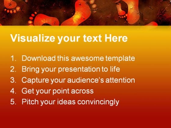 grunge_footprints_metaphor_powerpoint_themes_and_powerpoint_slides_0611_text