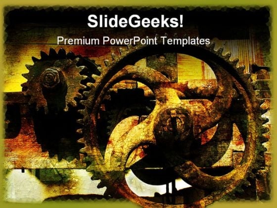 Grunge Gears Industrial PowerPoint Themes And PowerPoint Slides 0611 Grunge Gears Industrial PowerPoint Themes And PowerPoint Slides 0611