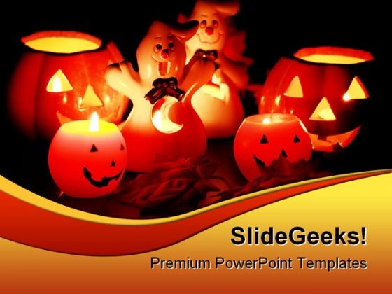 Halloween Nature PowerPoint Template 1010 Halloween Nature PowerPoint Template 1010
