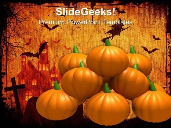 Halloween Pumpkins Festival PowerPoint Templates And PowerPoint Themes 0812 Halloween Pumpkins Festival PowerPoint Templates And PowerPoint Themes 0812