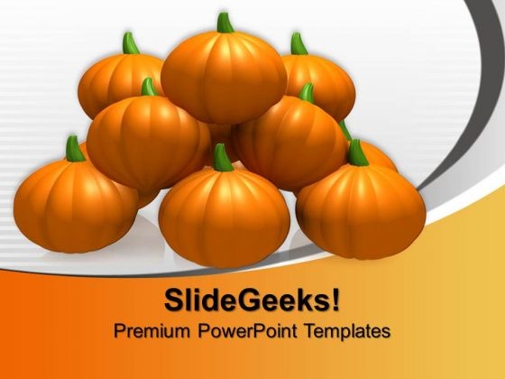 Halloween Pumpkins Nature PowerPoint Templates And PowerPoint Themes 0912 Halloween Pumpkins Nature PowerPoint Templates And PowerPoint Themes 0912