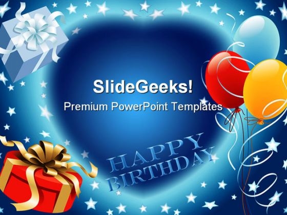 Happy Birthday Events PowerPoint Templates And PowerPoint Backgrounds 0511  - PowerPoint Templates