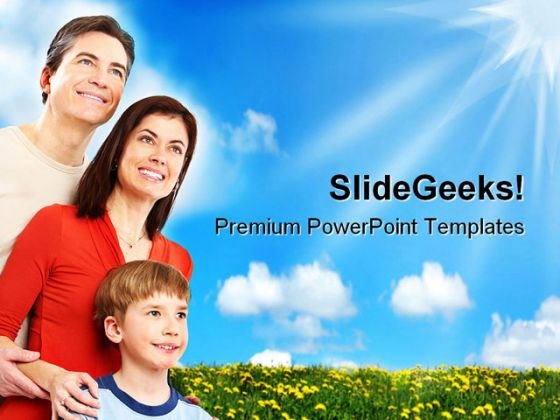 Happy Family People PowerPoint Templates And PowerPoint Backgrounds 0311 Happy Family People PowerPoint Templates And PowerPoint Backgrounds 0311