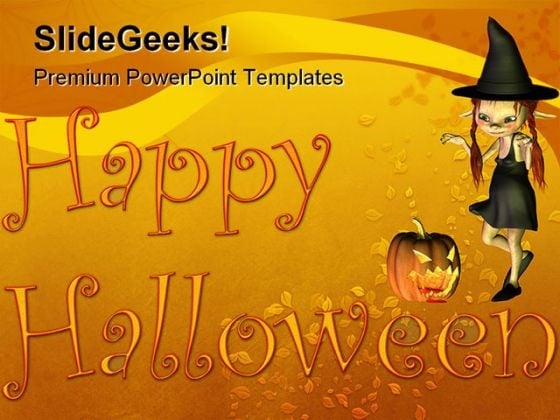 Happy Halloween01 Holidays PowerPoint Template 1010 Happy Halloween01 Holidays PowerPoint Template 1010