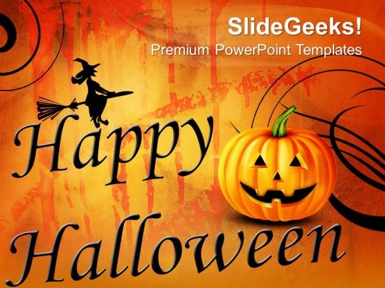 Happy Halloween Abstract PowerPoint Templates And PowerPoint Themes 0812 Happy Halloween Abstract PowerPoint Templates And PowerPoint Themes 0812