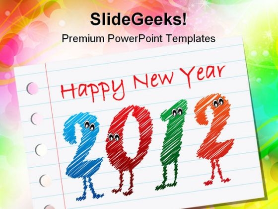 Happy New Year 2012 Holidays PowerPoint Templates And PowerPoint Backgrounds 1211 Happy New Year 2012 Holidays PowerPoint Templates And PowerPoint Backgrounds 1211
