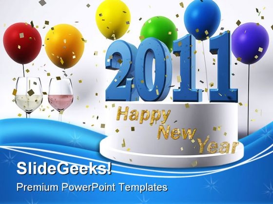 Happy New Year Events PowerPoint Templates And PowerPoint Backgrounds 0311 Happy New Year Events PowerPoint Templates And PowerPoint Backgrounds 0311