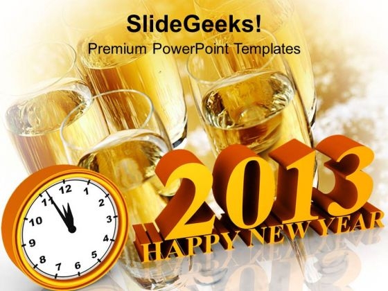 Happy New Year Holiday PowerPoint Templates Ppt Backgrounds For Slides 1112 Happy New Year Holiday PowerPoint Templates Ppt Backgrounds For Slides 1112