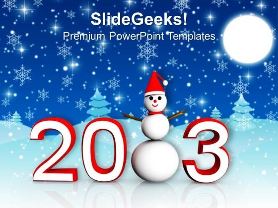 Happy New Year Snow Background PowerPoint Templates Ppt Backgrounds For Slides 1212 Happy New Year Snow Background PowerPoint Templates Ppt Backgrounds For Slides 1212