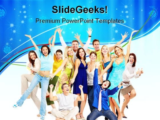 Happy People Success PowerPoint Themes And PowerPoint Slides 0711 Happy People Success PowerPoint Themes And PowerPoint Slides 0711
