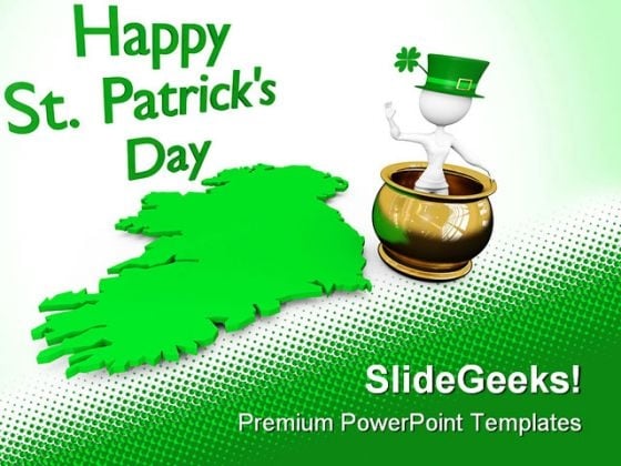 Happy St Patrick Day Events PowerPoint Templates And PowerPoint Backgrounds 0411 Happy St Patrick Day Events PowerPoint Templates And PowerPoint Backgrounds 0411