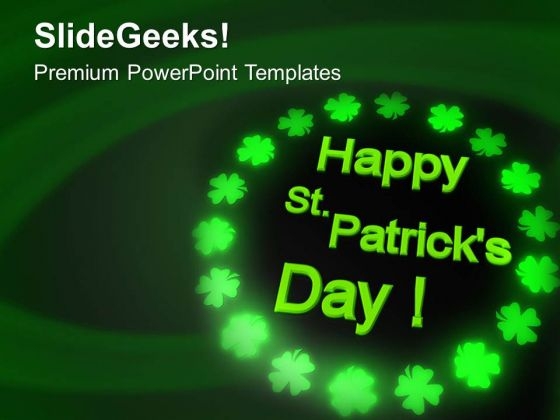 happy st patricks day powerpoint templates ppt backgrounds st patrick powerpoint
