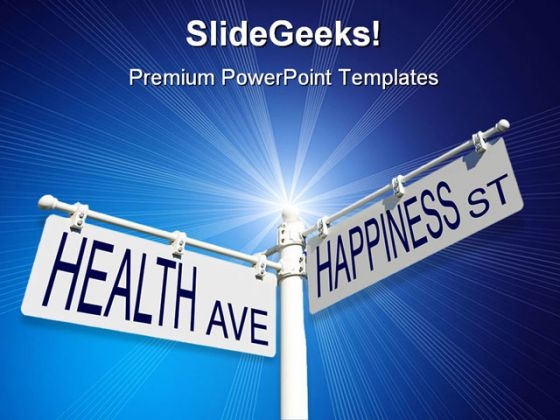 Health Ave And Happiness Metaphor PowerPoint Templates And PowerPoint Backgrounds 0711 Health Ave And Happiness Metaphor PowerPoint Templates And PowerPoint Backgrounds 0711