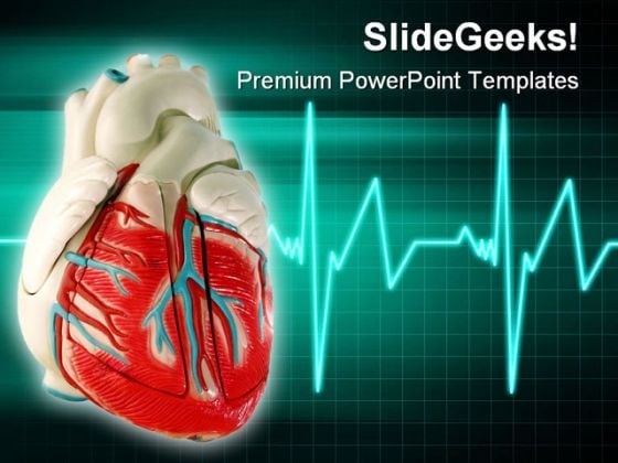 Healthy Heart Medical Powerpoint Template 0610 Powerpoint Themes