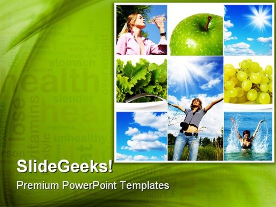 Healthy Lifestyle Concept Health PowerPoint Themes And PowerPoint Slides 0811 Healthy Lifestyle Concept Health PowerPoint Themes And PowerPoint Slides 0811