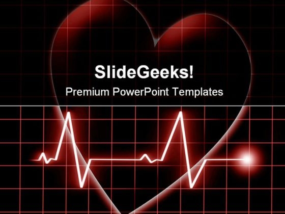 Heart Beat On Monitor Health PowerPoint Themes And PowerPoint Slides 0811 Heart Beat On Monitor Health PowerPoint Themes And PowerPoint Slides 0811