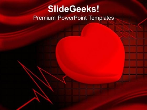 Heart Cardio Gram Medical PowerPoint Templates And PowerPoint Themes 1012 Heart Cardio Gram Medical PowerPoint Templates And PowerPoint Themes 1012