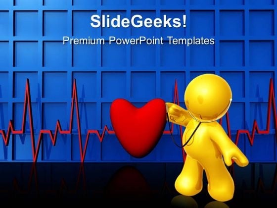heartbeat medical powerpoint templates and powerpoint themes 0512