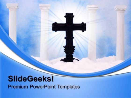 Heaven Religion PowerPoint Templates And PowerPoint Themes 0712