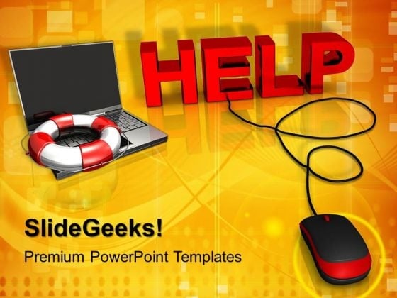 Help With Computer Mouse PowerPoint Templates And PowerPoint Themes 1012 Help With Computer Mouse PowerPoint Templates And PowerPoint Themes 1012