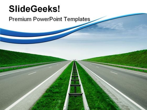 Highway Travel PowerPoint Templates And PowerPoint Backgrounds 0811 Highway Travel PowerPoint Templates And PowerPoint Backgrounds 0811