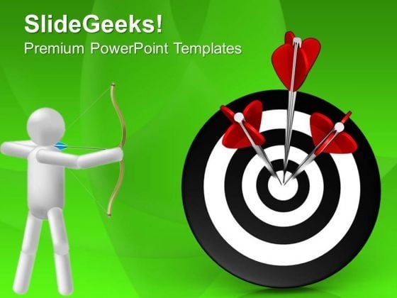 Hit The Target Business Growth PowerPoint Templates Ppt Backgrounds For Slides 0513 Hit The Target Business Growth PowerPoint Templates Ppt Backgrounds For Slides 0513