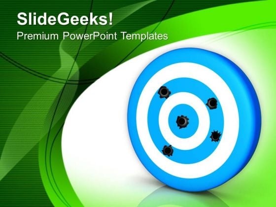 Hit The Target In Business PowerPoint Templates Ppt Backgrounds For Slides 0413 Hit The Target In Business PowerPoint Templates Ppt Backgrounds For Slides 0413