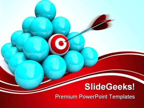 Hitting The Target Marketing PowerPoint Templates And PowerPoint Backgrounds 0511 Hitting The Target Marketing PowerPoint Templates And PowerPoint Backgrounds 0511