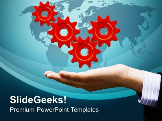 Hold The Business Success Gears PowerPoint Templates Ppt Backgrounds For Slides 0713 Hold The Business Success Gears PowerPoint Templates Ppt Backgrounds For Slides 0713