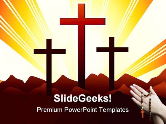 Holly Cross Religion PowerPoint Templates And PowerPoint Backgrounds 0511 Holly Cross Religion PowerPoint Templates And PowerPoint Backgrounds 0511