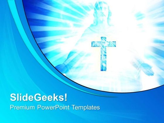 Holy Cruz Christian PowerPoint Templates And PowerPoint Themes 0812