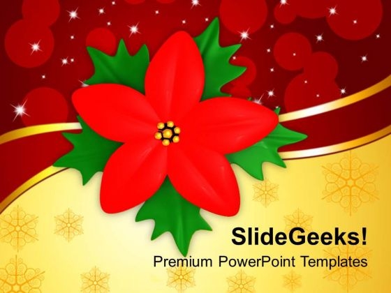 Holy Flower Christmas Background PowerPoint Templates Ppt Backgrounds For Slides 1212 Holy Flower Christmas Background PowerPoint Templates Ppt Backgrounds For Slides 1212