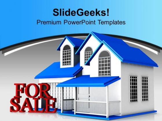 Home For Sale Real Estate PowerPoint Templates Ppt Backgrounds For Slides 0213 Home For Sale Real Estate PowerPoint Templates Ppt Backgrounds For Slides 0213
