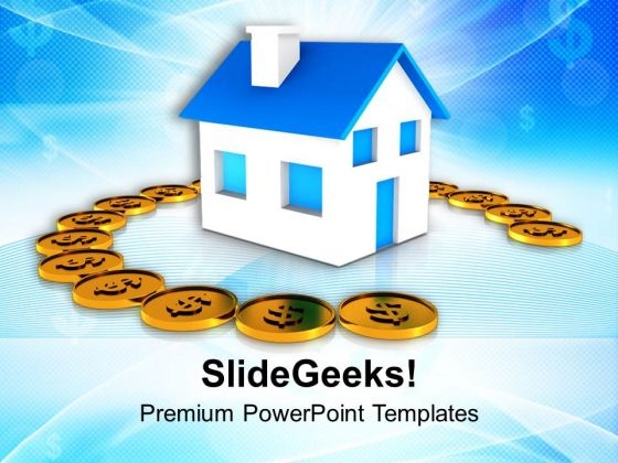 Home Surrounded By Dollars Insurance Savings PowerPoint Templates Ppt Backgrounds For Slides 0213 Home Surrounded By Dollars Insurance Savings PowerPoint Templates Ppt Backgrounds For Slides 0213