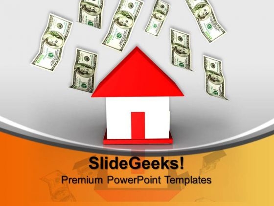 House Finance Business Economic PowerPoint Templates And PowerPoint Themes 0912 House Finance Business Economic PowerPoint Templates And PowerPoint Themes 0912