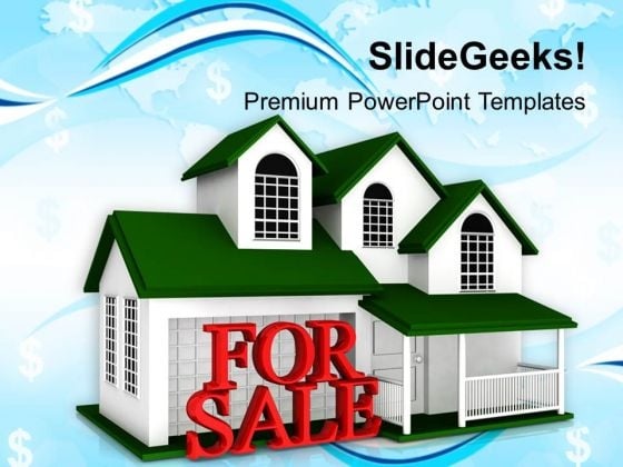 House For Sale Business PowerPoint Templates Ppt Backgrounds For Slides 1212 House For Sale Business PowerPoint Templates Ppt Backgrounds For Slides 1212