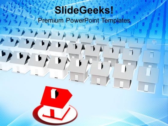 House With Yard Leadership PowerPoint Templates And PowerPoint Themes 1112 House With Yard Leadership PowerPoint Templates And PowerPoint Themes 1112