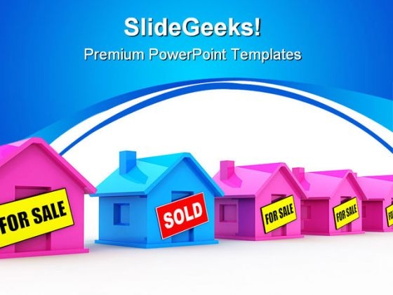 Houses For Sale Real Estate PowerPoint Templates And PowerPoint Backgrounds 0511