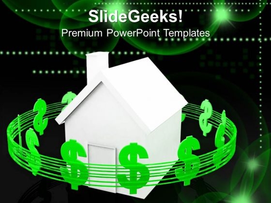 Housing Costs Dollars Business PowerPoint Templates And PowerPoint Themes 1012 Housing Costs Dollars Business PowerPoint Templates And PowerPoint Themes 1012