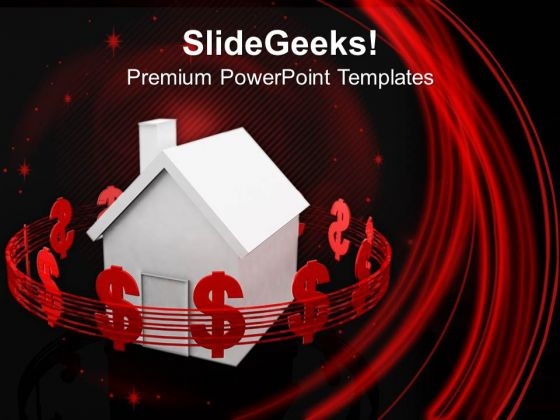 Housing Costs Dollars Real Estate PowerPoint Templates And PowerPoint Themes 1012 Housing Costs Dollars Real Estate PowerPoint Templates And PowerPoint Themes 1012