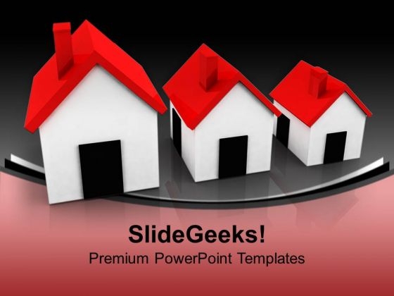 Housing Growth Real Estate PowerPoint Templates And PowerPoint Themes 1012 Housing Growth Real Estate PowerPoint Templates And PowerPoint Themes 1012