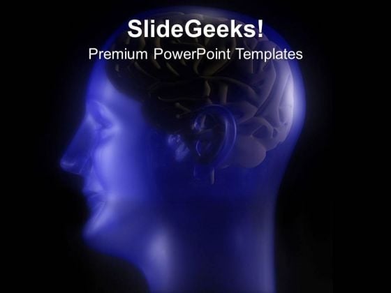human brain is powerful powerpoint templates ppt backgrounds for