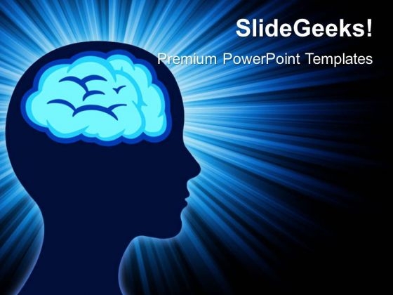 brain power point templates